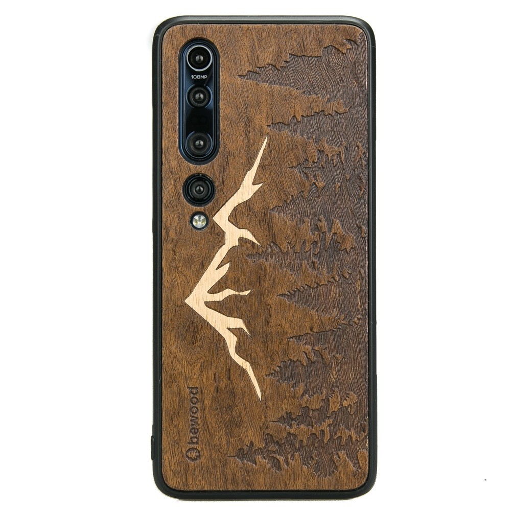 Xiaomi Mi 10 Mountains Imbuia Wood Case
