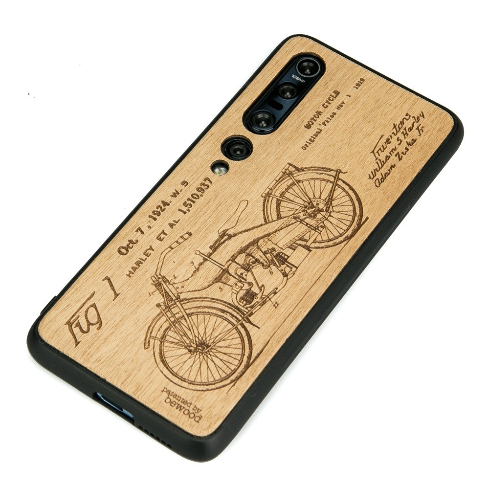 Xiaomi Mi 10 Pro Harley Patent Anigre Wood Case