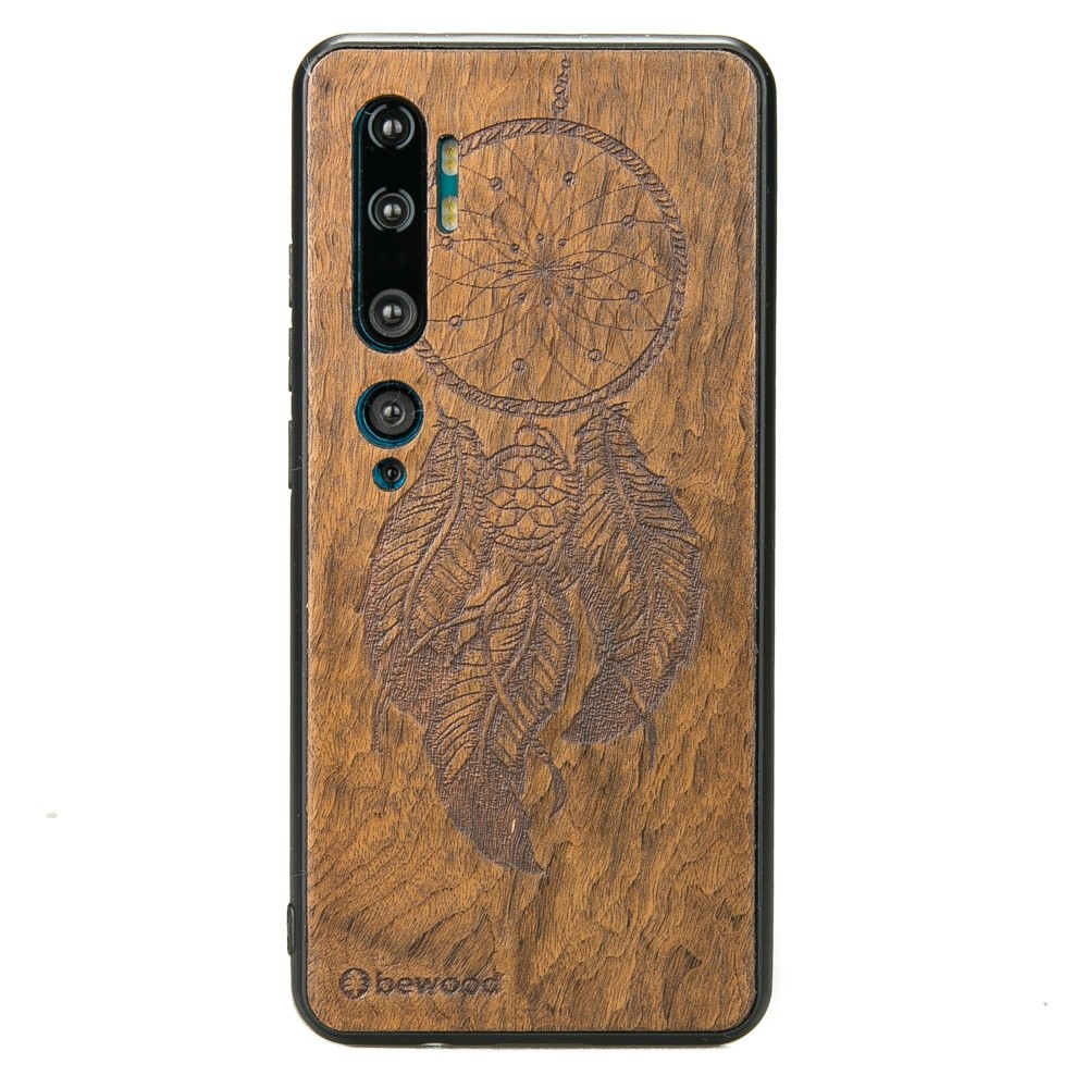 Drewniane Etui Xiaomi Mi Note 10 / 10 Pro ŁAPACZ SNÓW IMBUIA