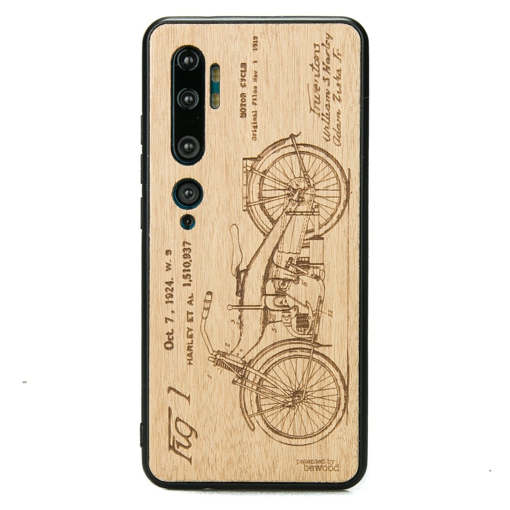 Xiaomi Mi Note 10 / Note 10 Pro Harley Patent Anigre Wood Case