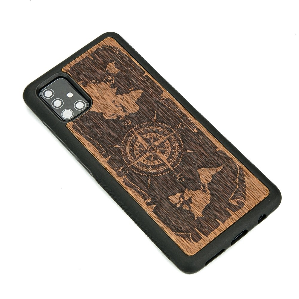 Samsung Galaxy S10 Lite Compass Merbau Wood Case