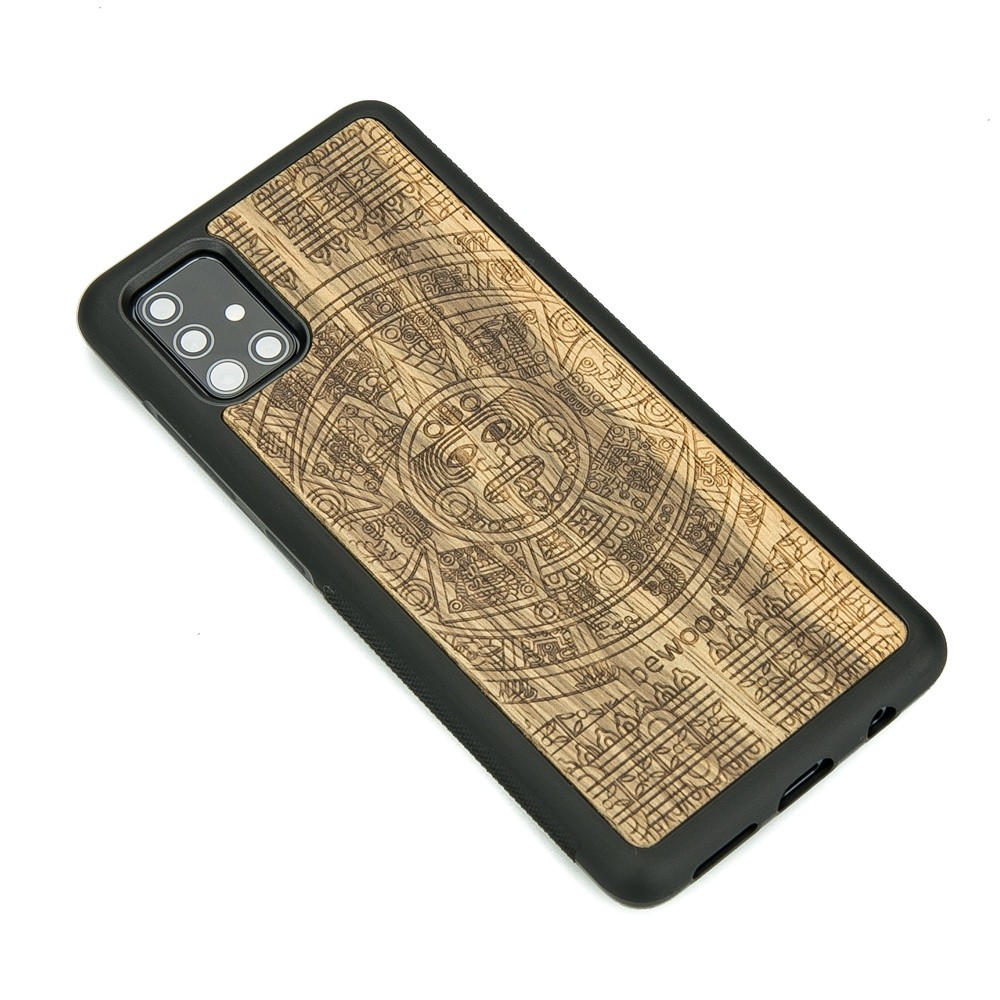 Samsung Galaxy S10 Lite Aztec Calendar Frake Wood Case