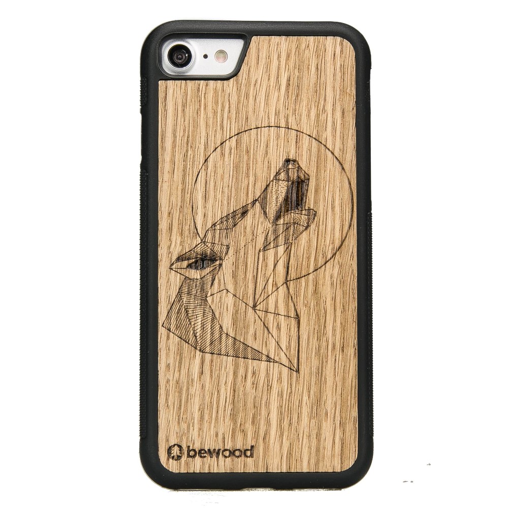 Apple iPhone SE 2020 Wolf Oak Wood Case