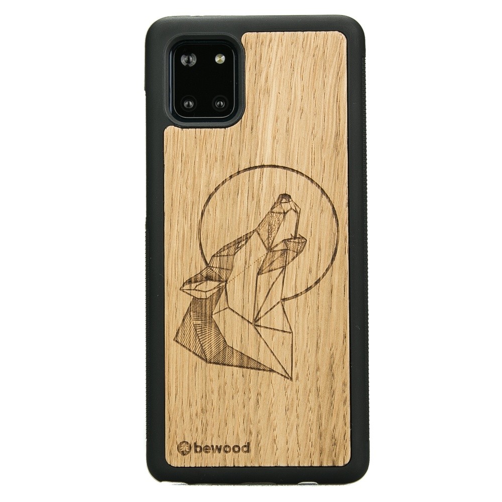 Samsung Galaxy Note 10 Lite Wolf Oak Wood Case