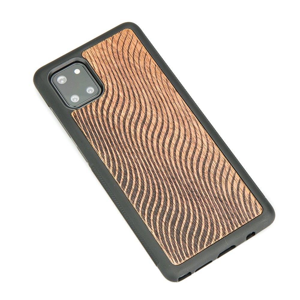 Samsung Galaxy Note 10 Lite Waves Merbau Wood Case