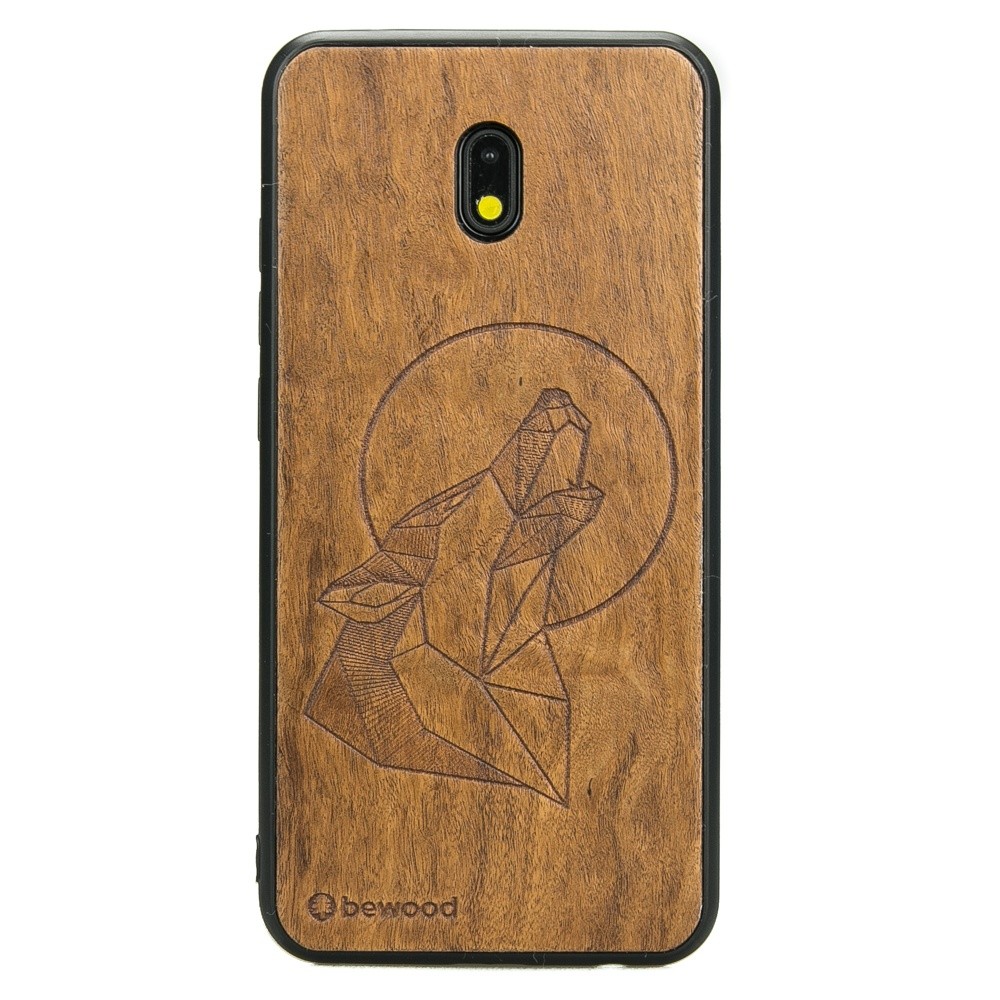 Drewniane Etui Xiaomi Redmi 8A WILK IMBUIA