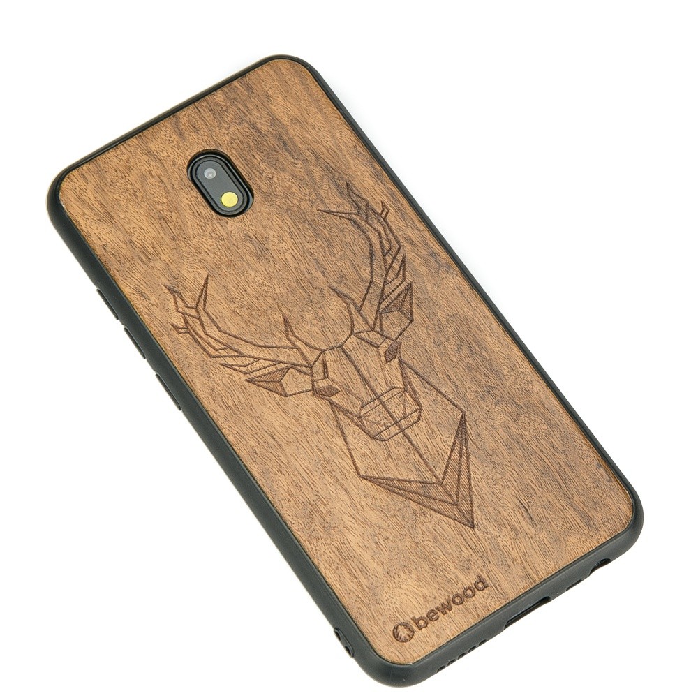 Xiaomi Redmi 8A Deer Imbuia Wood Case