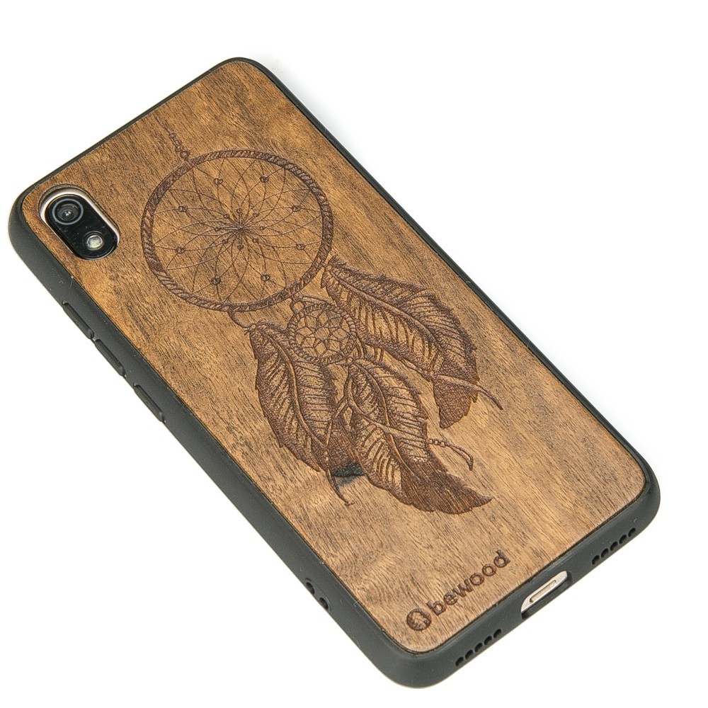 Xiaomi Redmi 7A Dreamcatcher Imbuia Wood Case