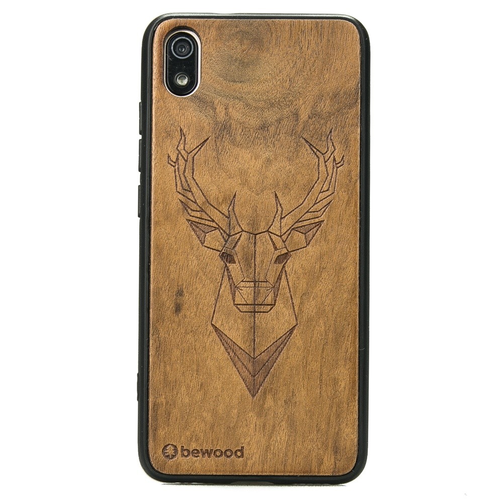 Xiaomi Redmi 7A Deer Imbuia Wood Case