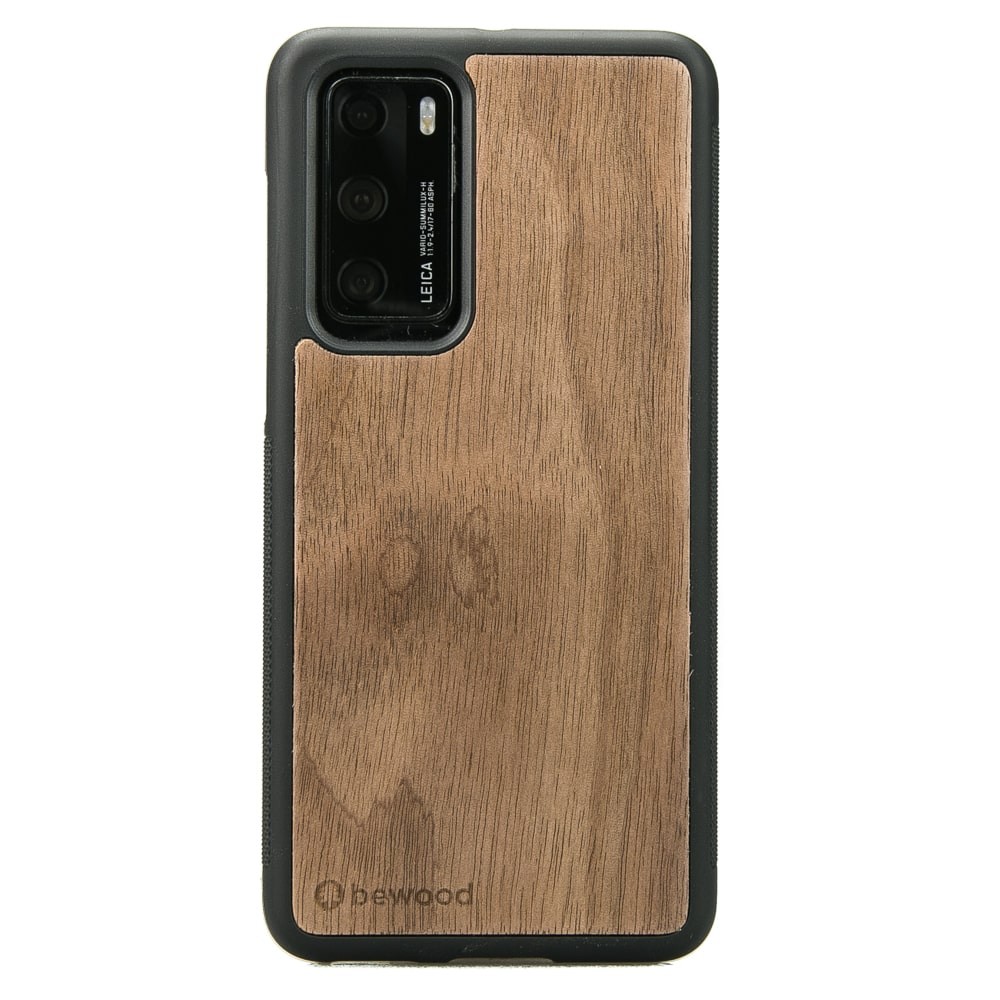 Drewniane Etui Huawei P40 ORZECH AMERYKAŃSKI