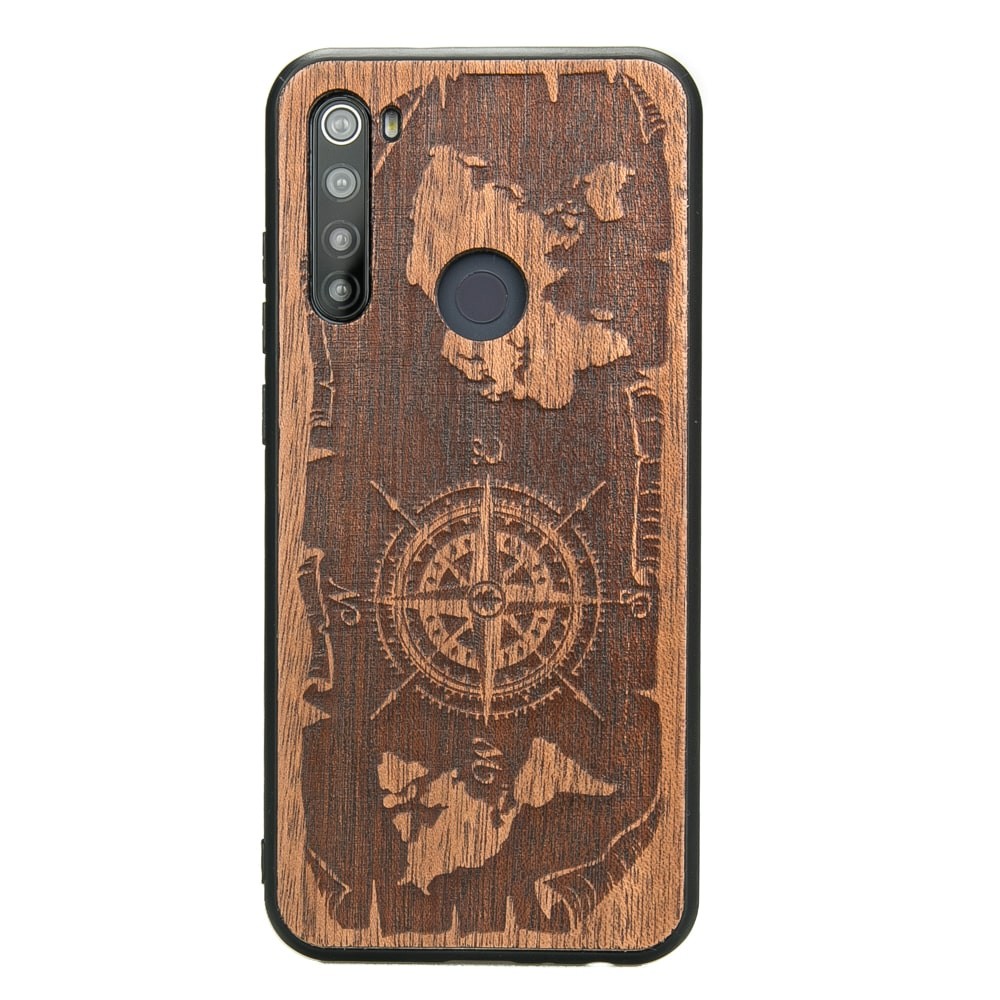 Xiaomi Redmi Note 8T Compass Merbau Wood Case