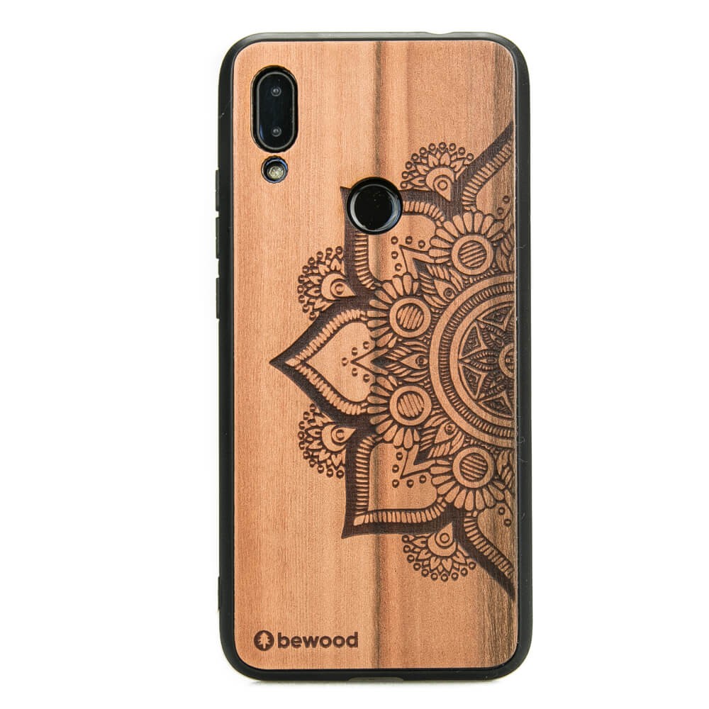 Xiaomi Redmi 7 Mandala Apple Tree Wood Case