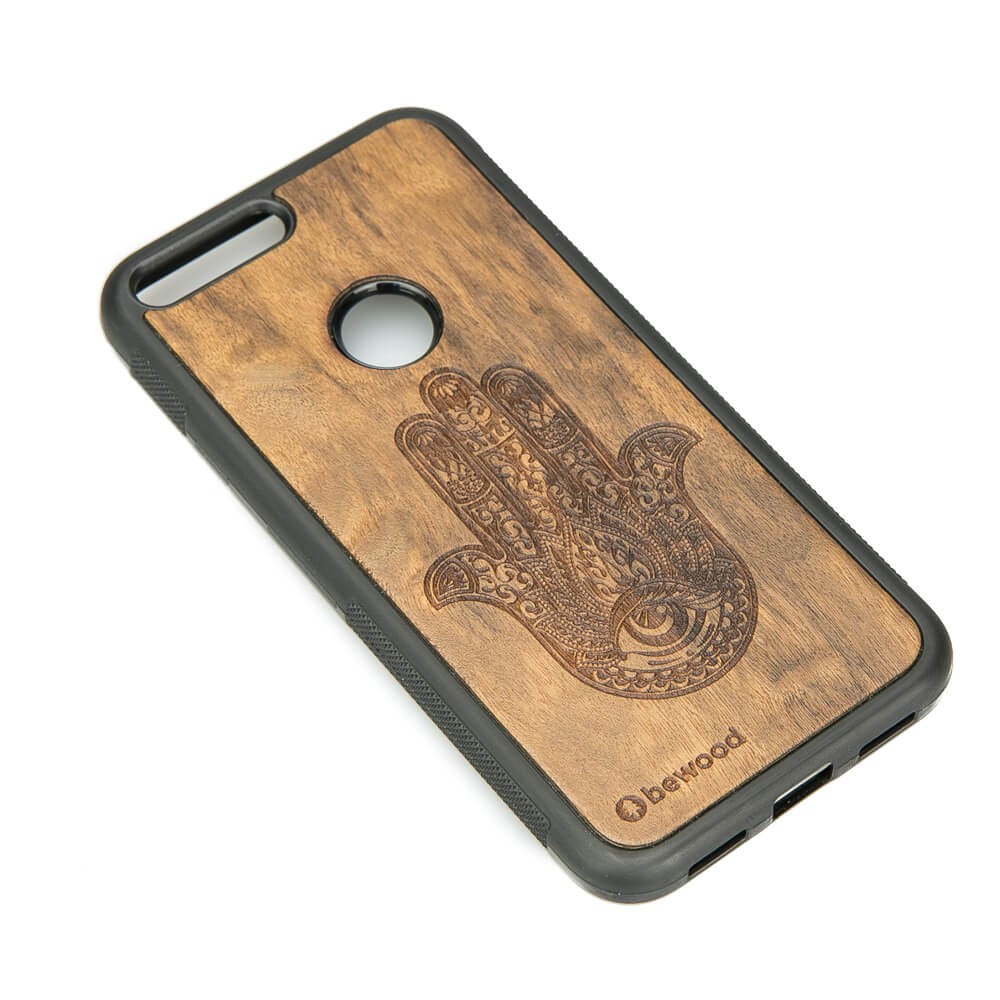 Google Pixel XL Hamsa Imbuia Wood Case