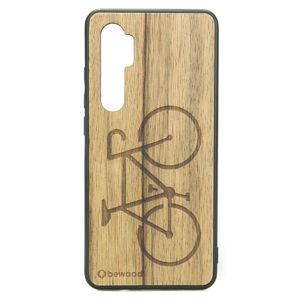 Xiaomi Mi Note 10 Lite Bike Frake Wood Case