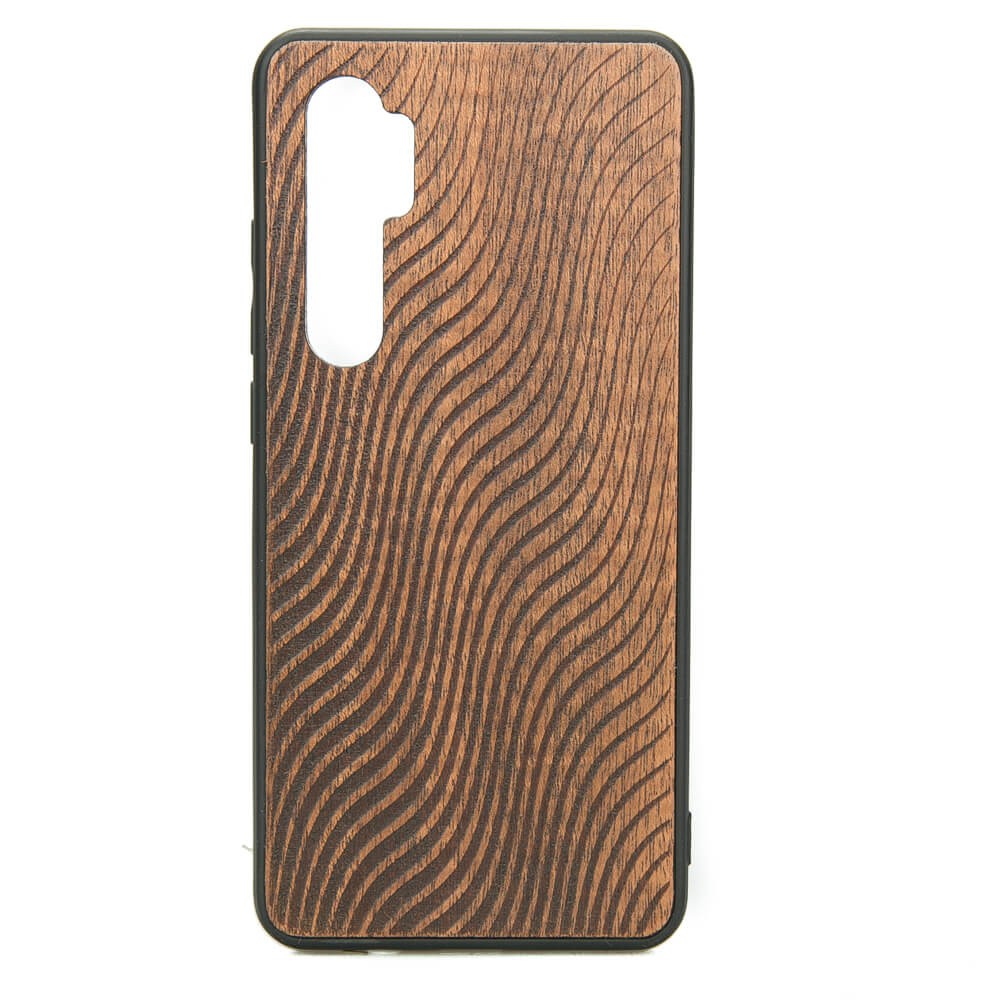 Xiaomi Mi Note 10 Lite Waves Merbau Wood Case