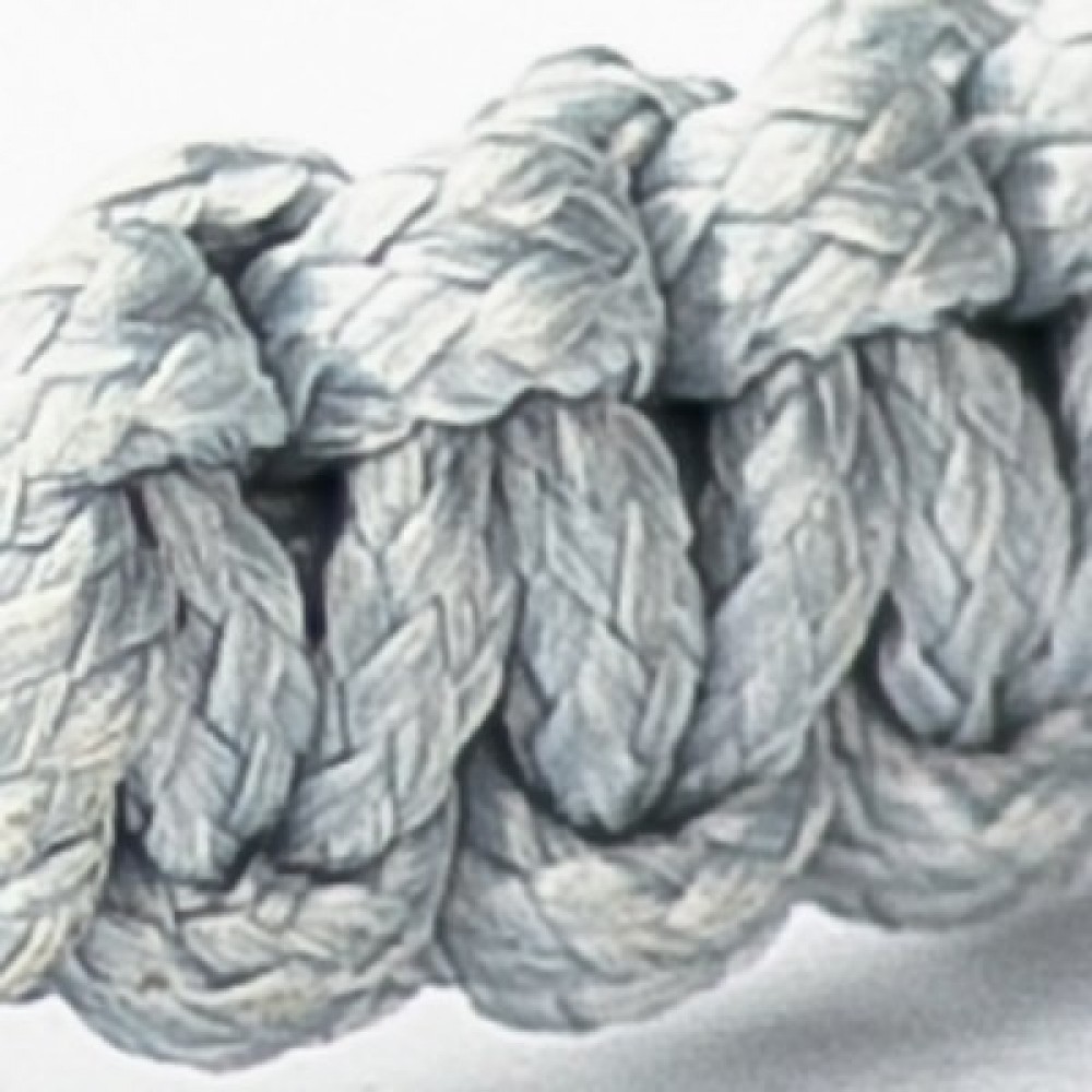 Picture for: Wooden Bracelet Painting Palette Anigre Cotton Light Grey