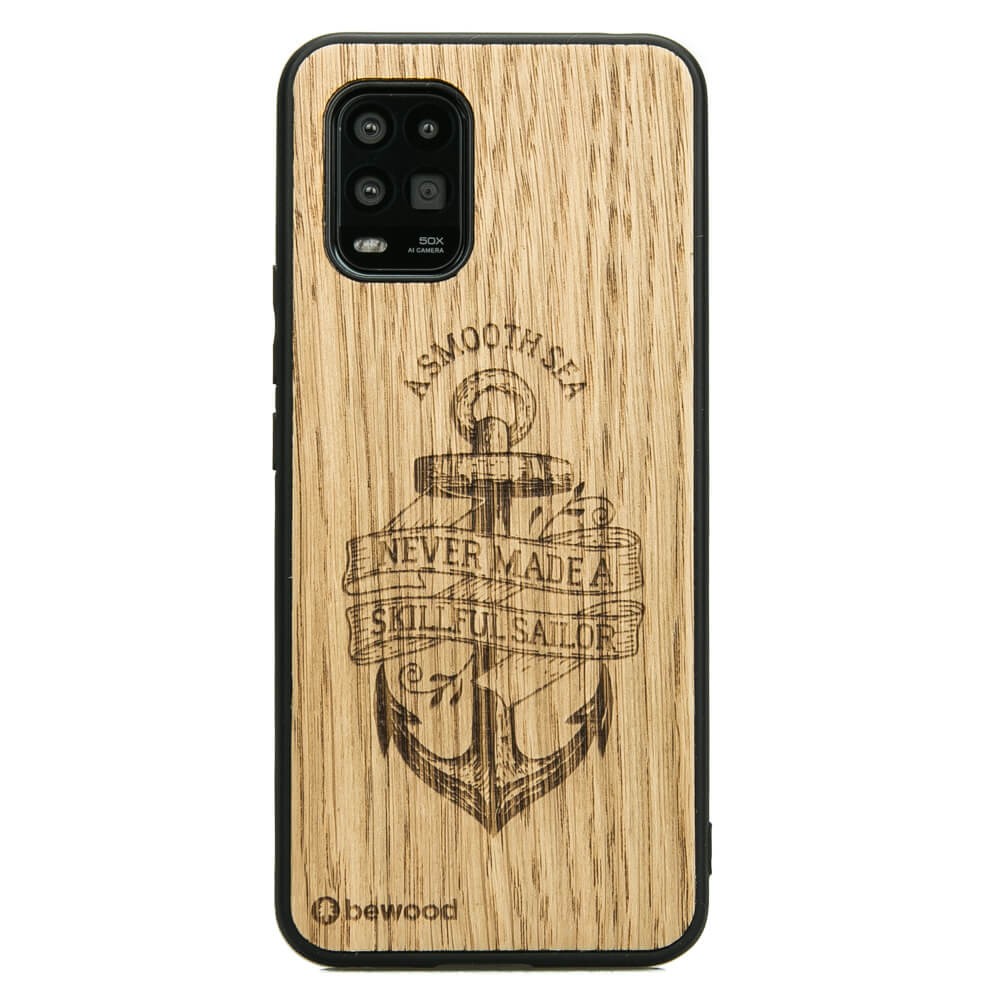 Xiaomi Mi 10 Lite Sailor Oak Wood Case