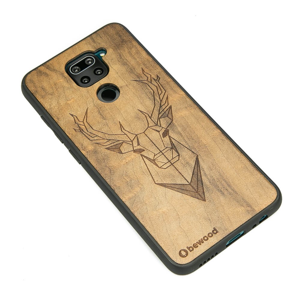 Xiaomi Redmi Note 9 Deer Imbuia Wood Case