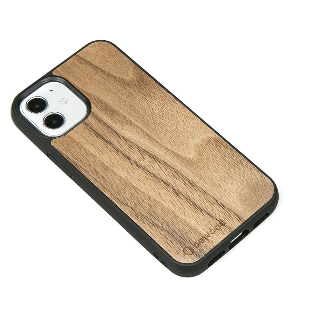 Drewniane Etui na iPhone 12 Mini ORZECH AMERYKAŃSKI