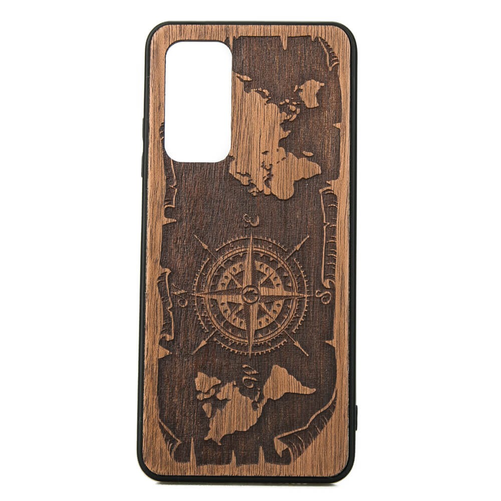 Xiaomi Mi 10T / 10T Pro Compass Merbau Wood Case