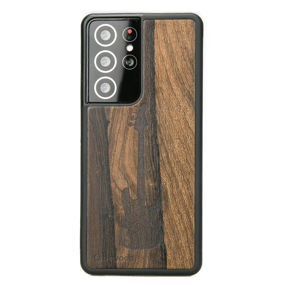 Samsung Galaxy S21 Ultra Guitar Ziricote Wood Case