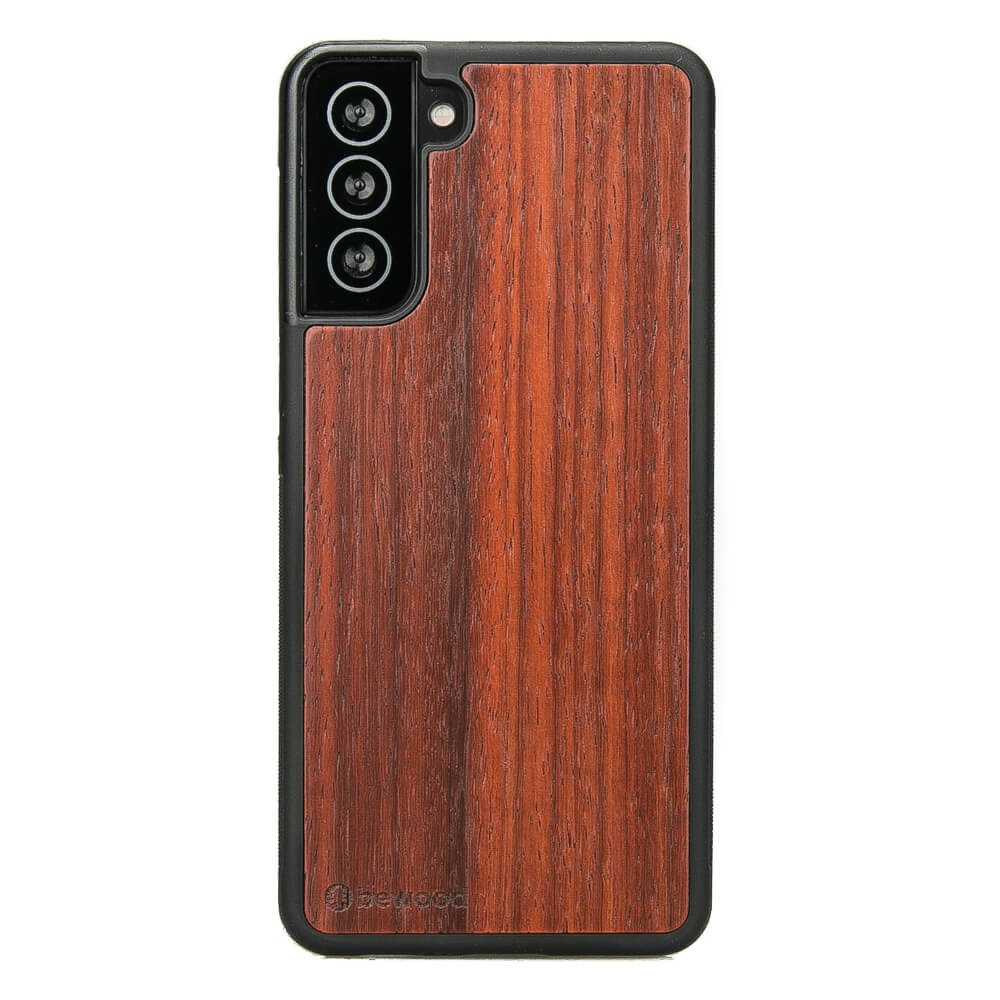 Samsung Galaxy S21 Padouk Wood Case