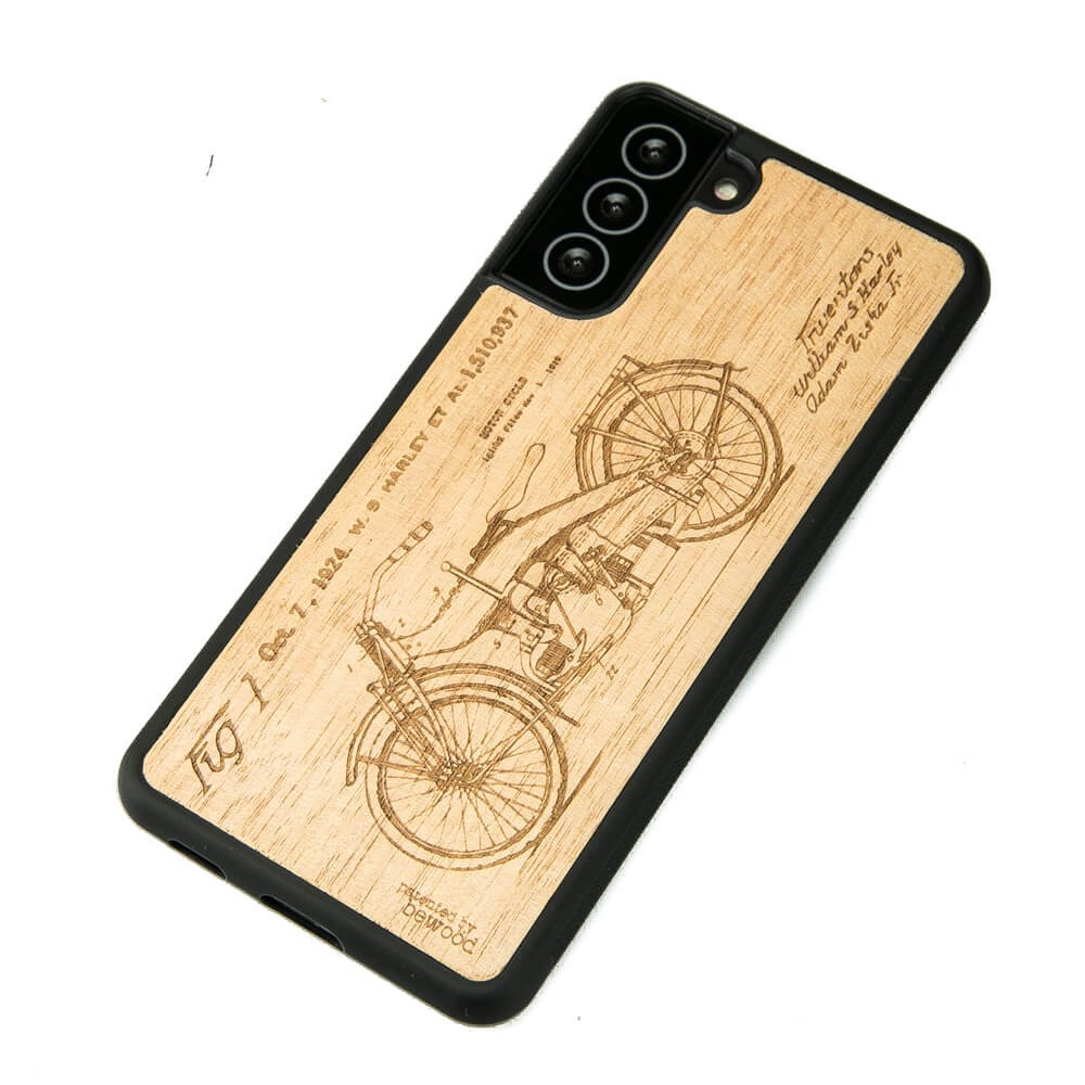 Drewniane Etui na Samsung Galaxy S21 HARLEY PATENT ANIEGRE