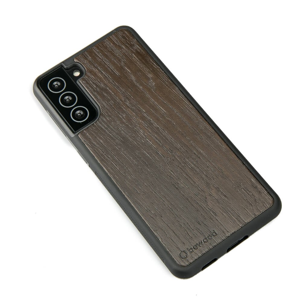 Samsung Galaxy S21 Smoked Oak Wood Case