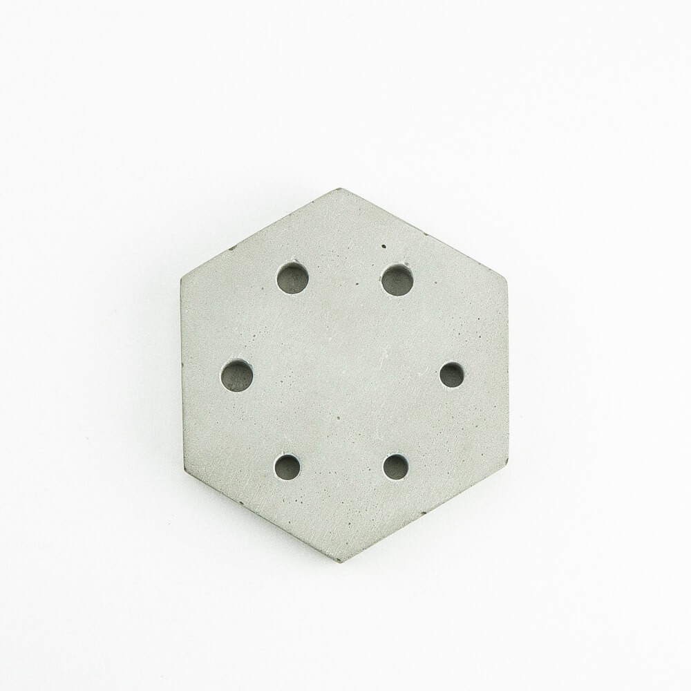 Pen Hexagon Concrete Organizer