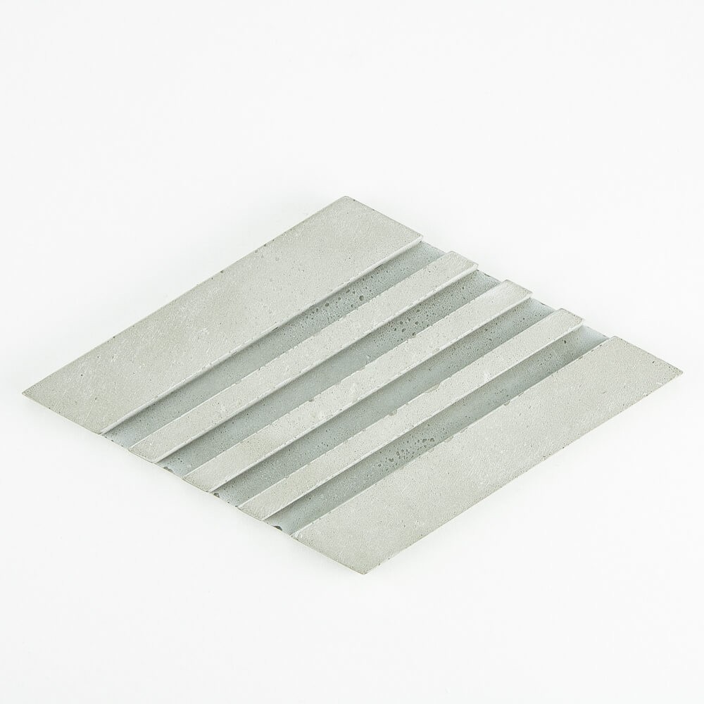 Business Card Diamond Concrete Organizer