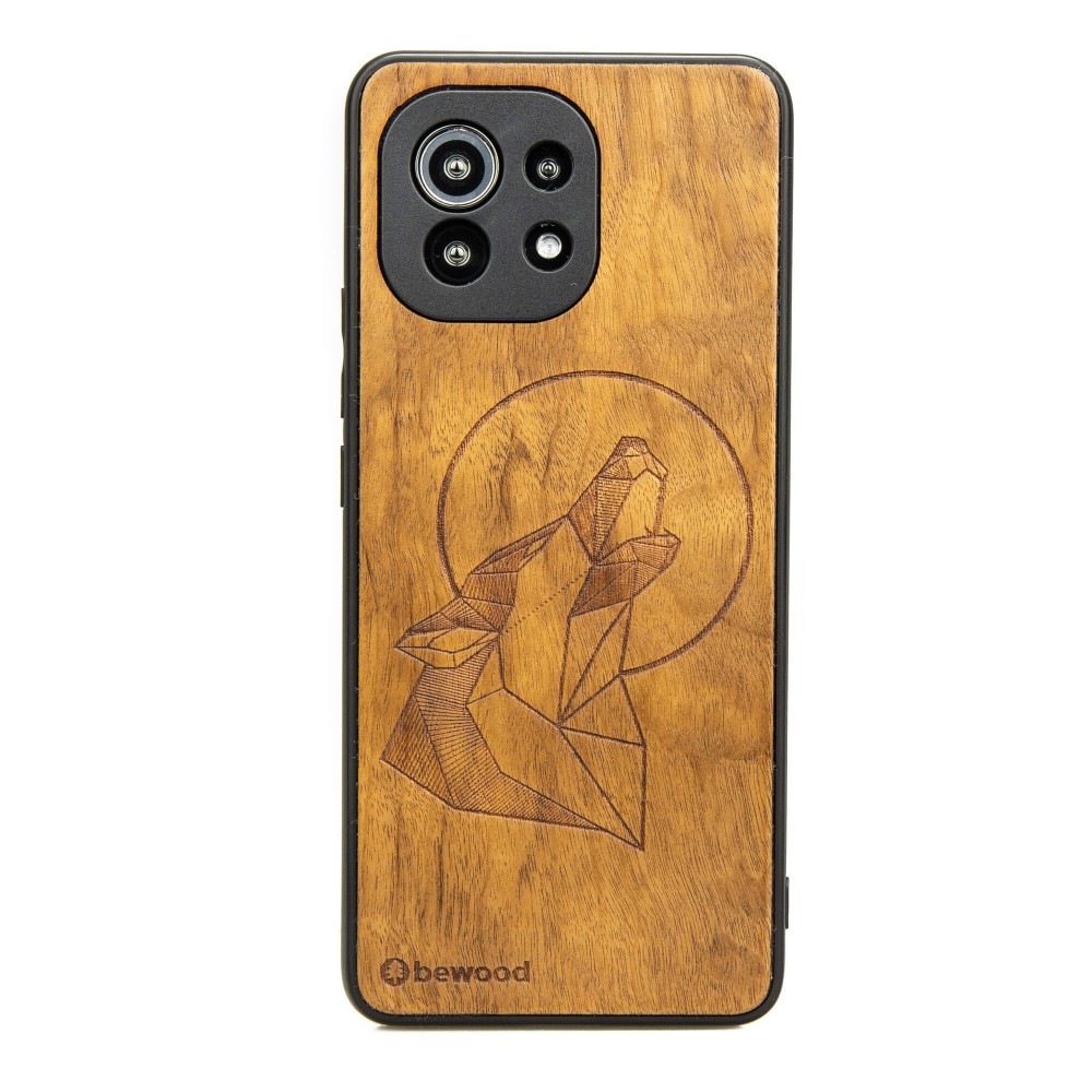 Xiaomi Mi 11 Wolf Imbuia Wood Case