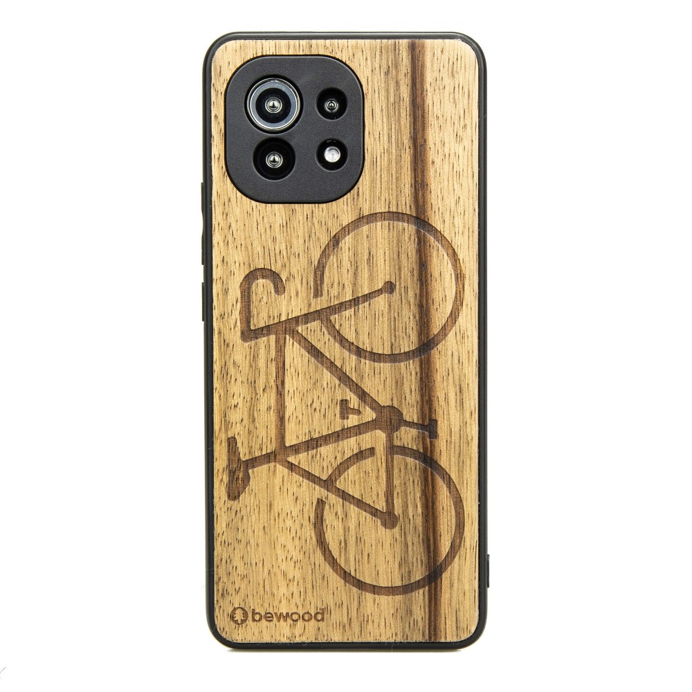 Xiaomi Mi 11 Bike Frake Wood Case