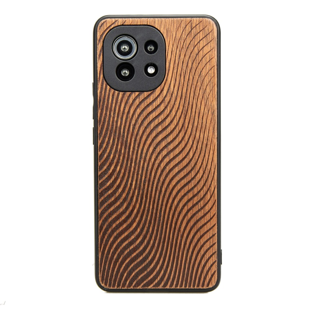 Xiaomi Mi 11 Waves Merbau Wood Case
