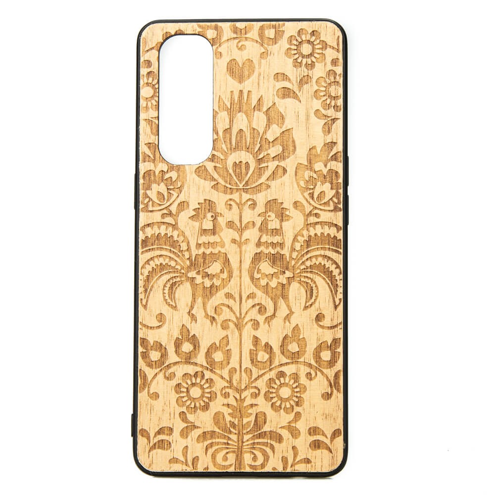 OPPO Reno 4  Pro 5G Polski Folk Anigre Wood Case