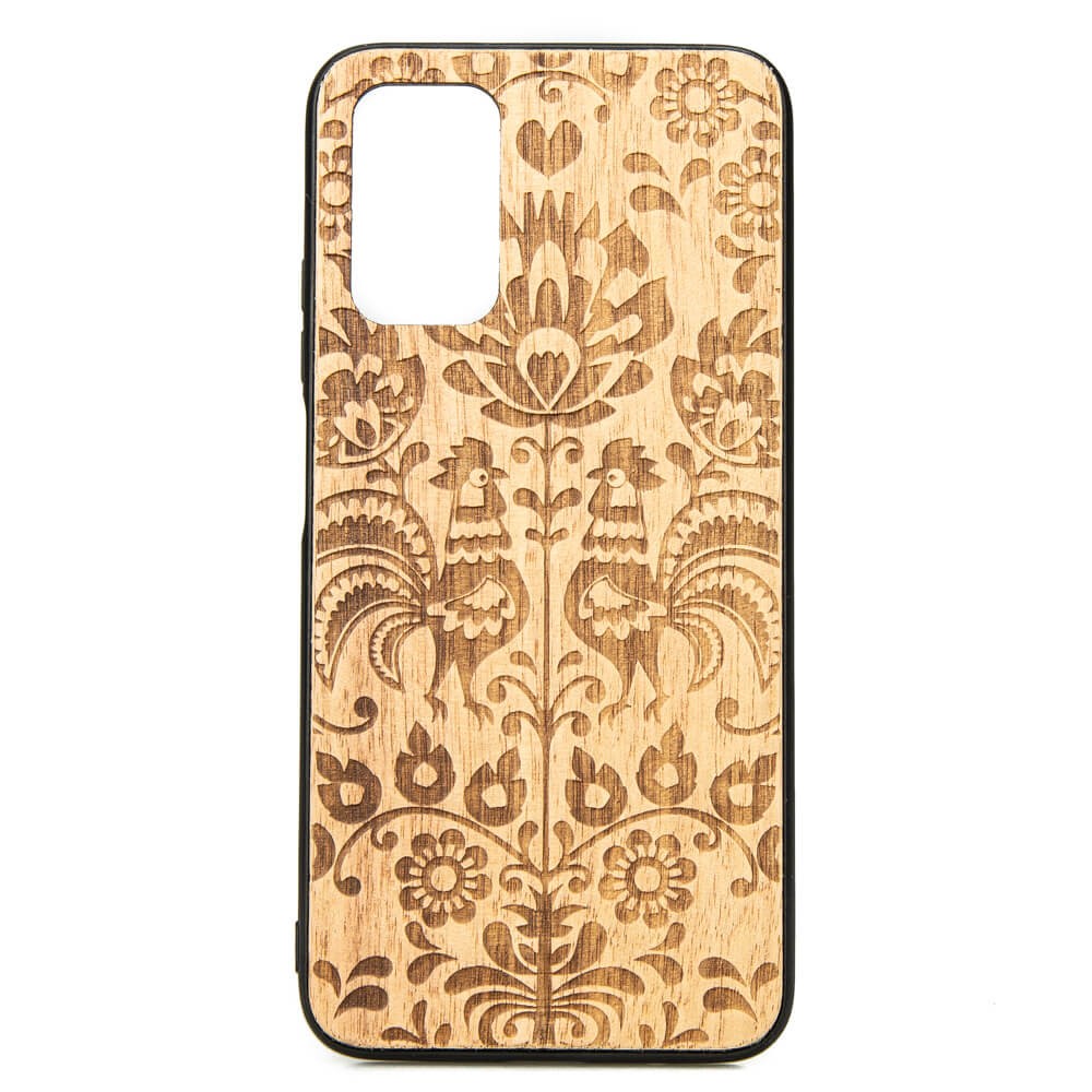 POCO M3 Polski Folk Anigre Wood Case