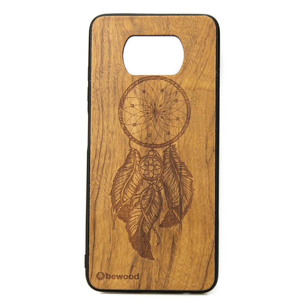 POCO X3 Dreamcatcher Imbuia Wood Case