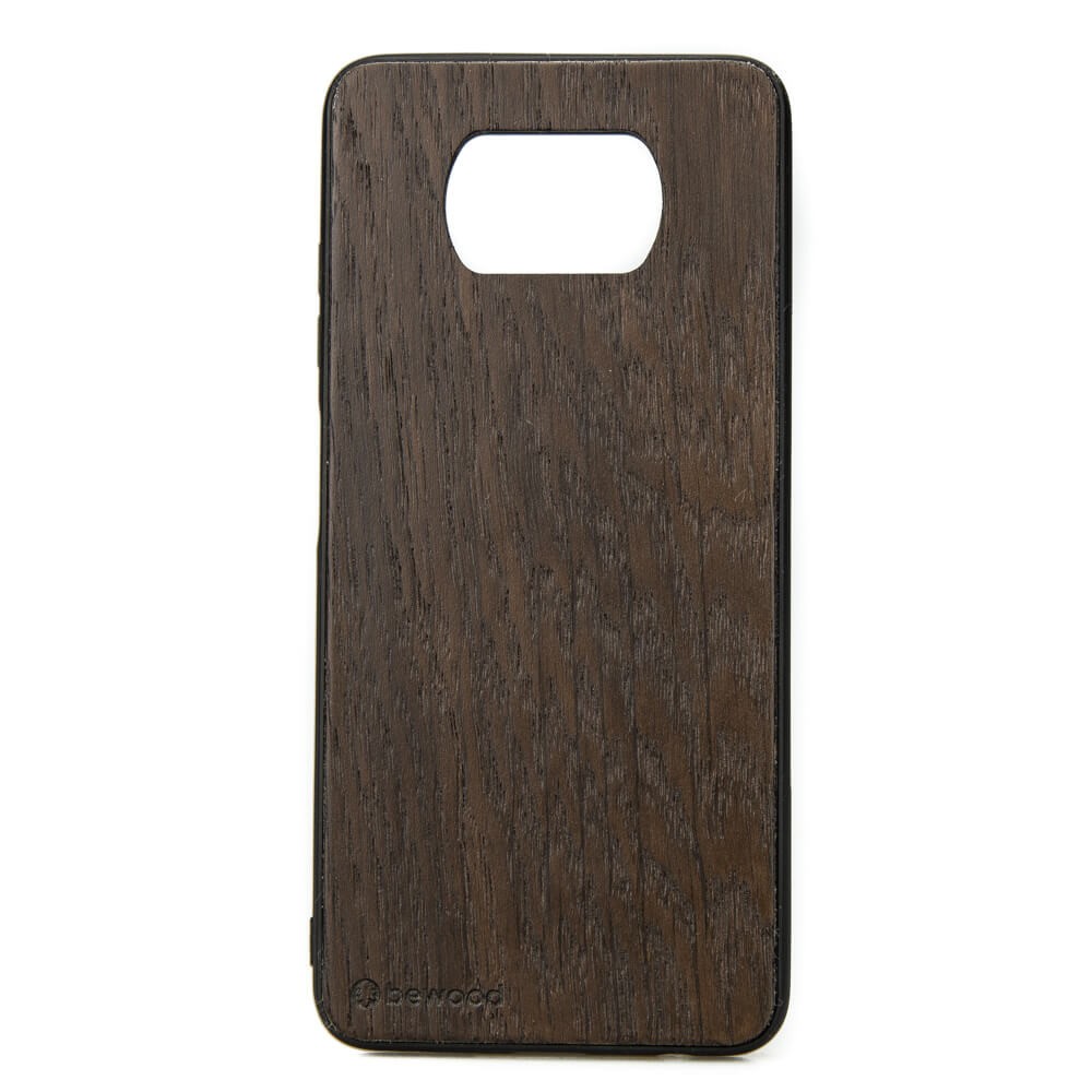 POCO X3 Smoked Oak Wood Case