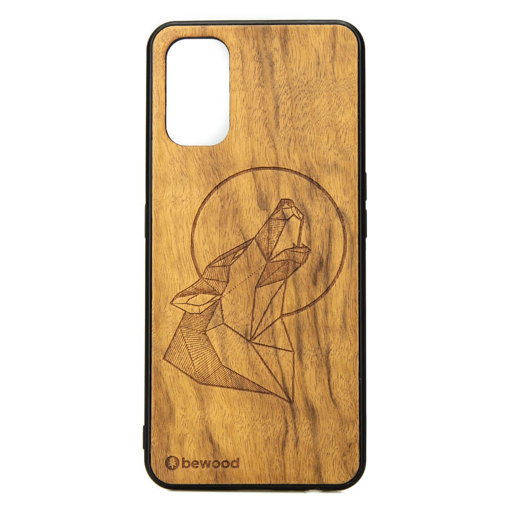 Realme 7 Pro Wolf Imbuia Wood Case