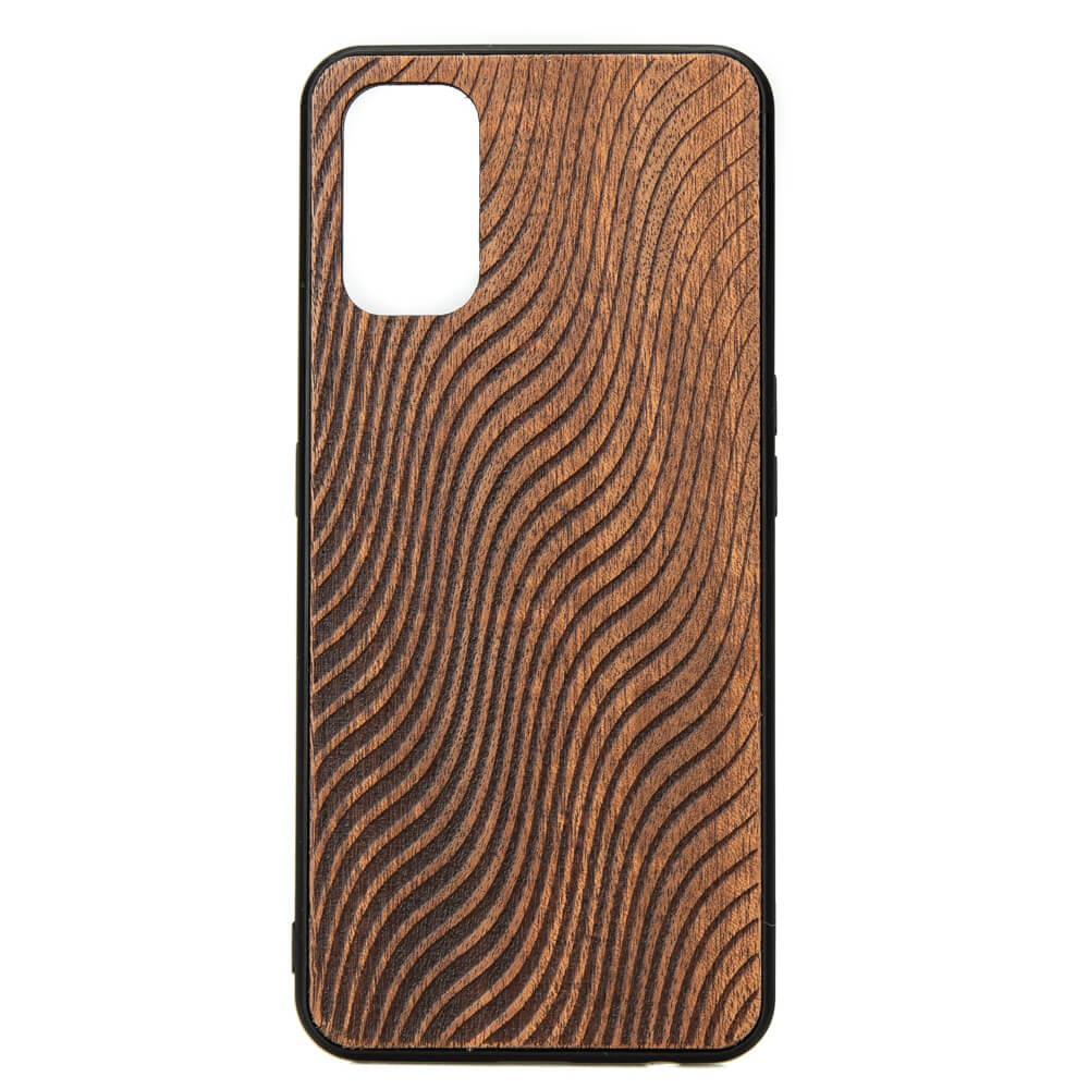 Realme 7 Pro Waves Merbau Wood Case