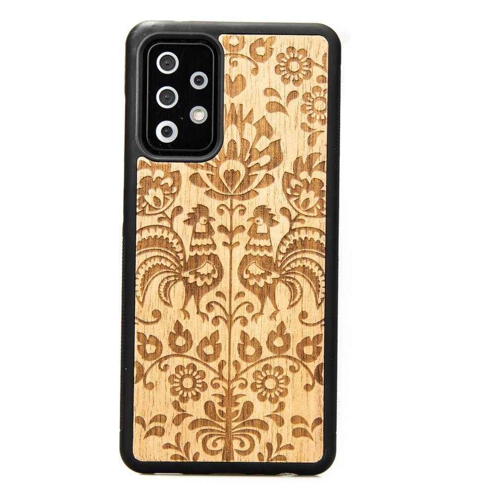 Drewniane Etui na Samsung Galaxy A52/A52s 5G POLSKI FOLK ANIEGRE