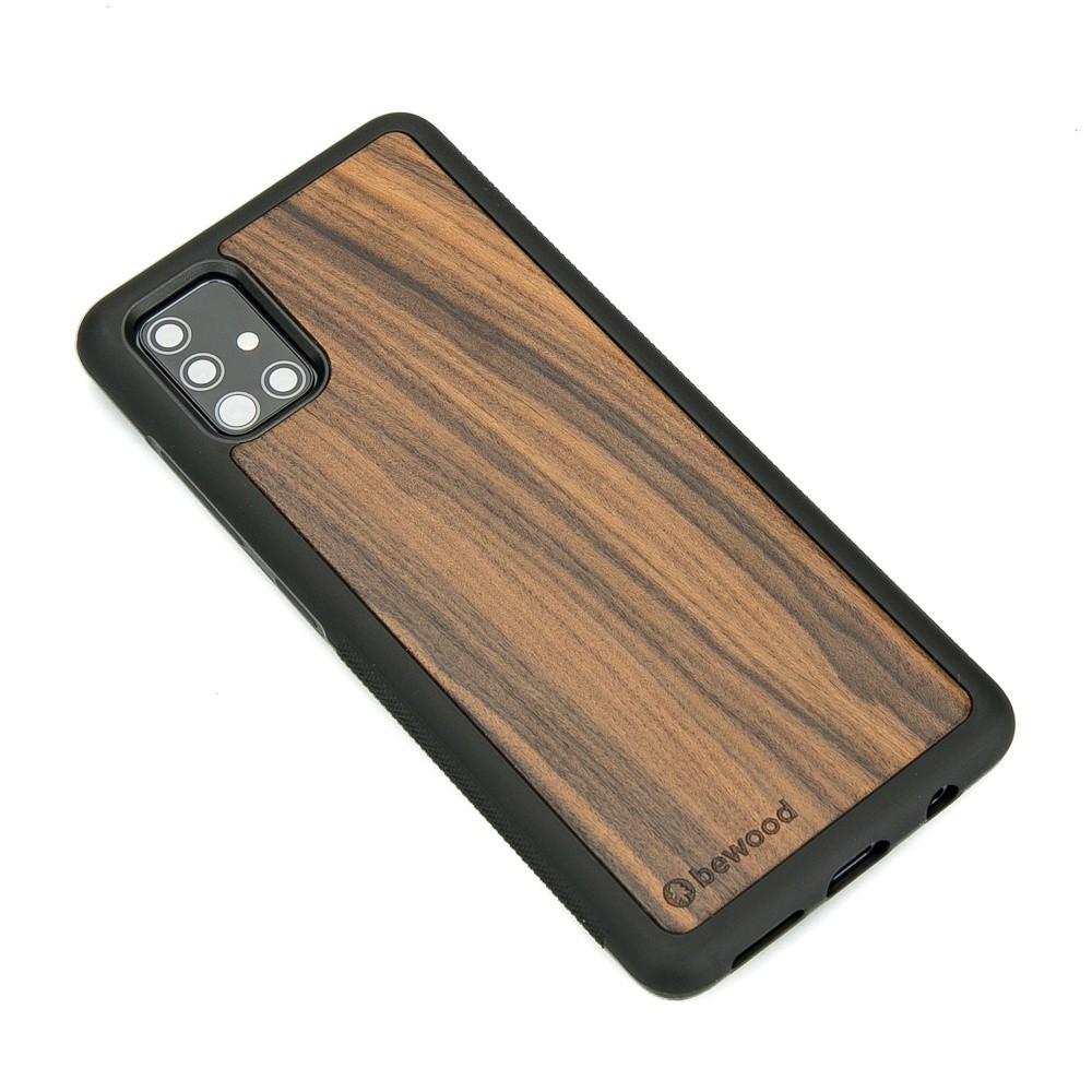 Samsung Galaxy A71 5G Rosewood Santos Wood Case