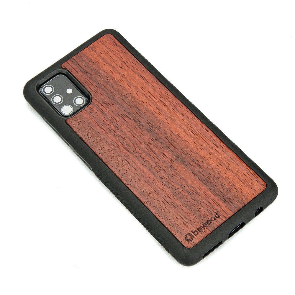 Samsung Galaxy A71 5G Padouk Wood Case