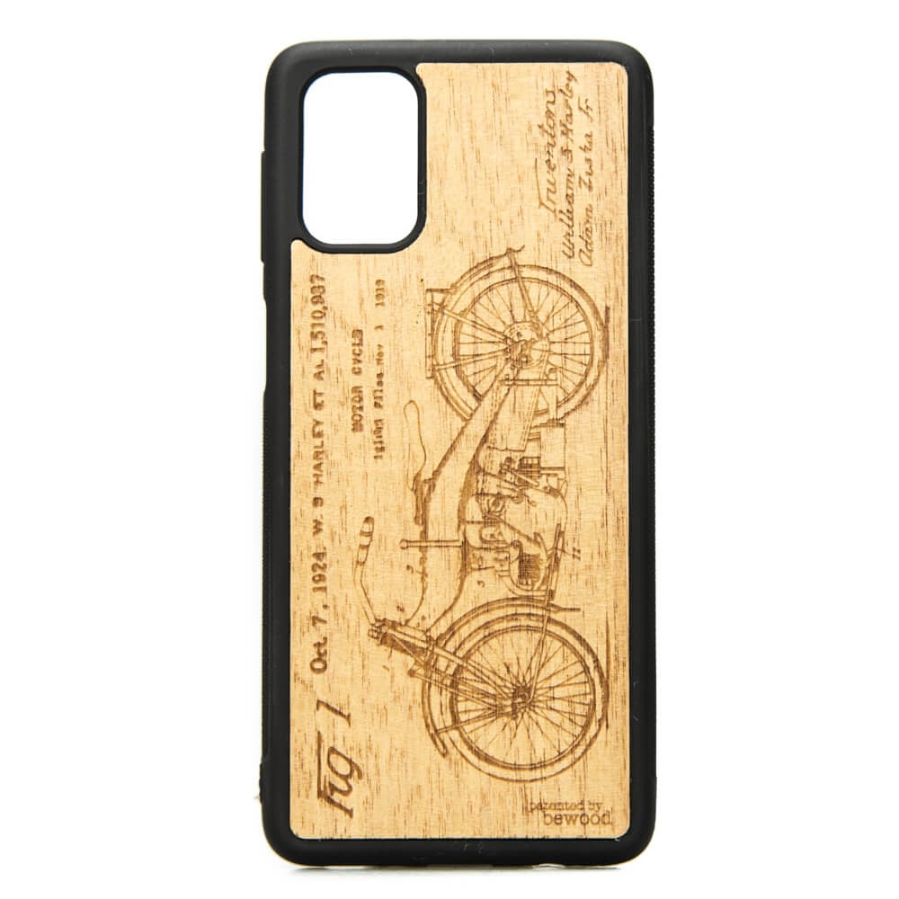 Drewniane Etui na Samsung Galaxy M31s HARLEY PATENT ANIEGRE