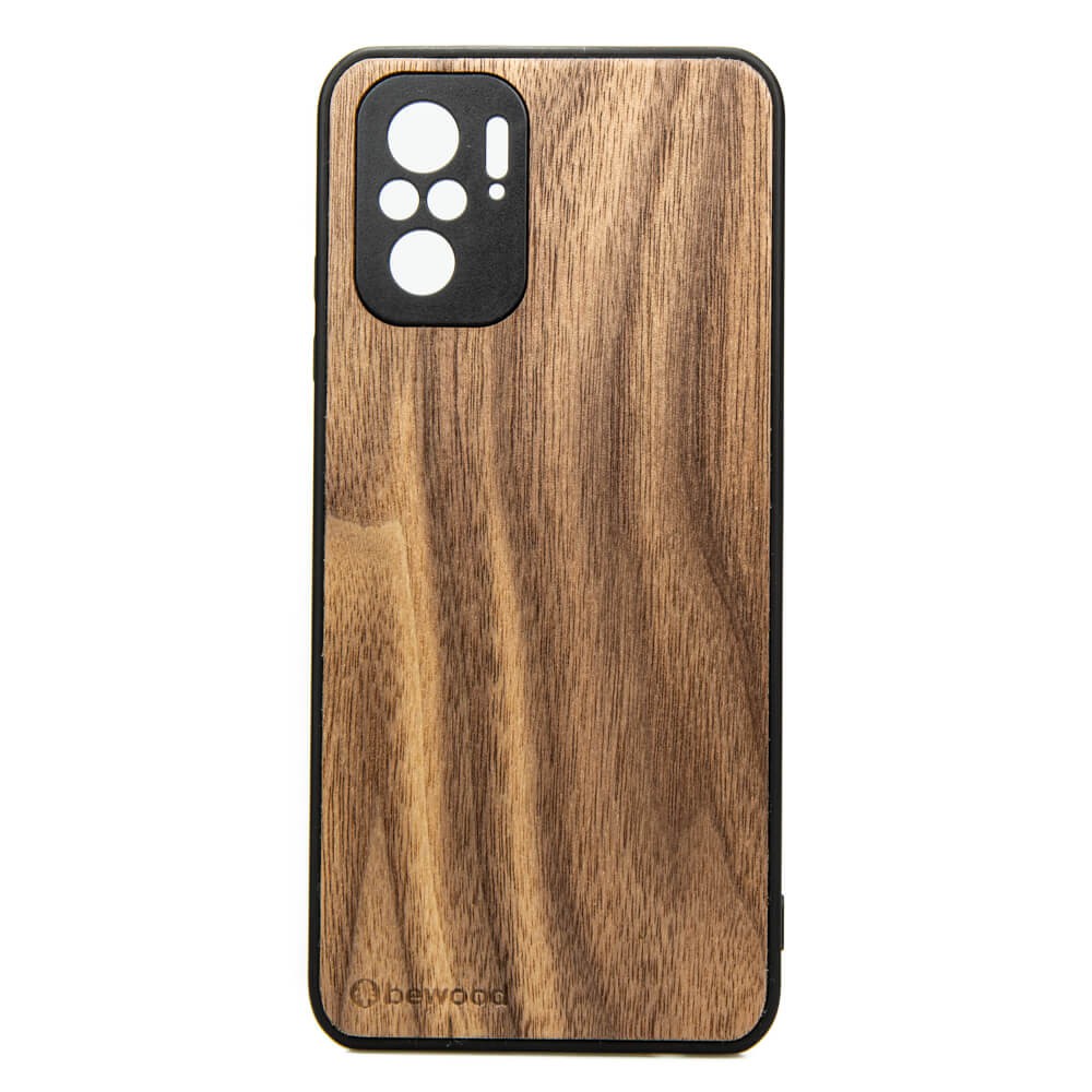 Drewniane Etui Xiaomi Redmi Note 10 ORZECH AMERYKAŃSKI