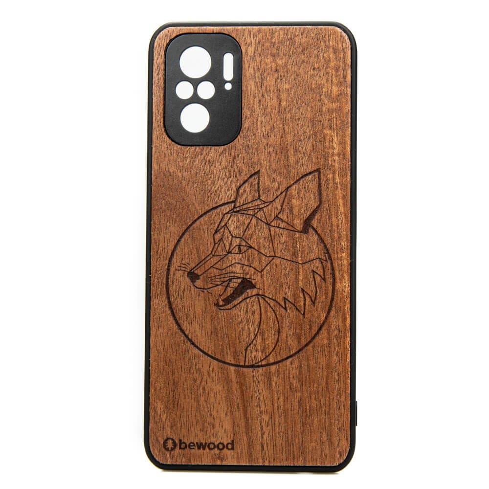 Xiaomi Redmi Note 10 Fox Merbau Wood Case