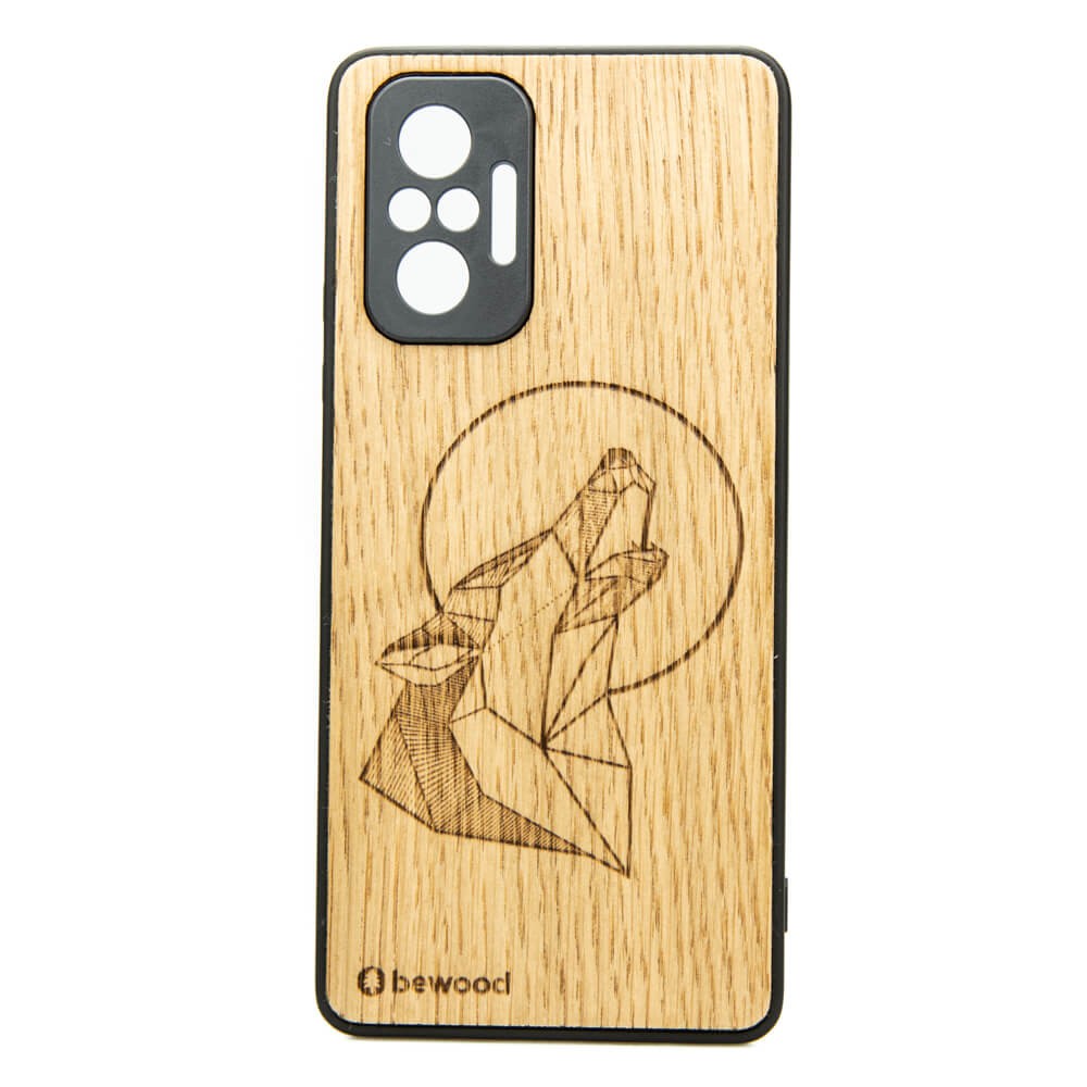 Xiaomi Redmi Note 10 Pro Wolf Oak Wood Case