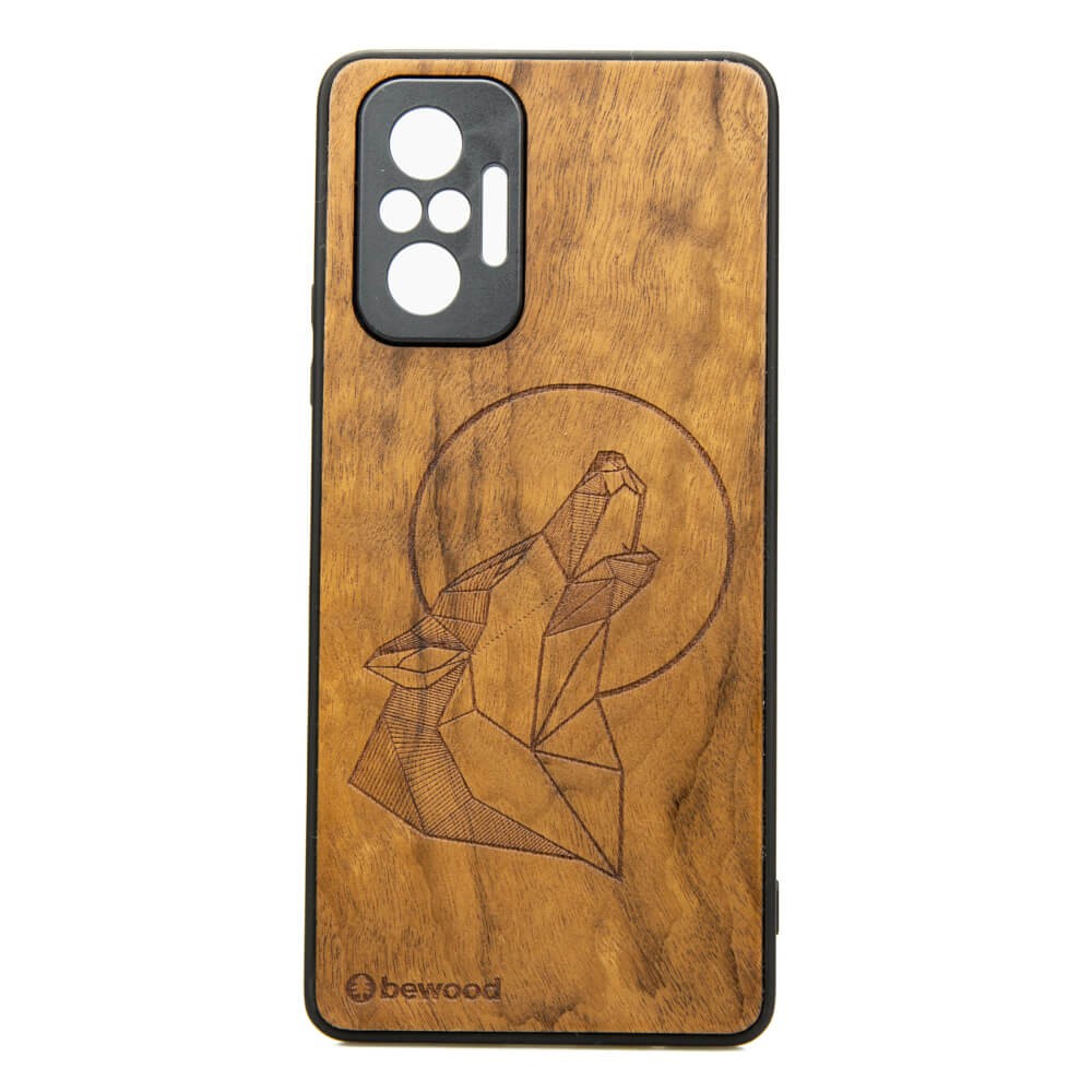 Xiaomi Redmi Note 10 Pro Wolf Imbuia Wood Case