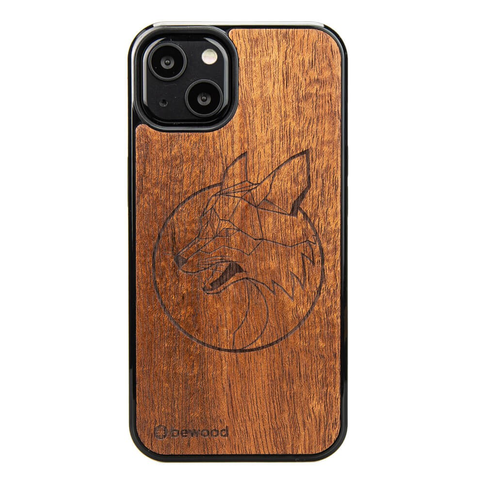 Apple iPhone 13 Fox Merbau Wood Case