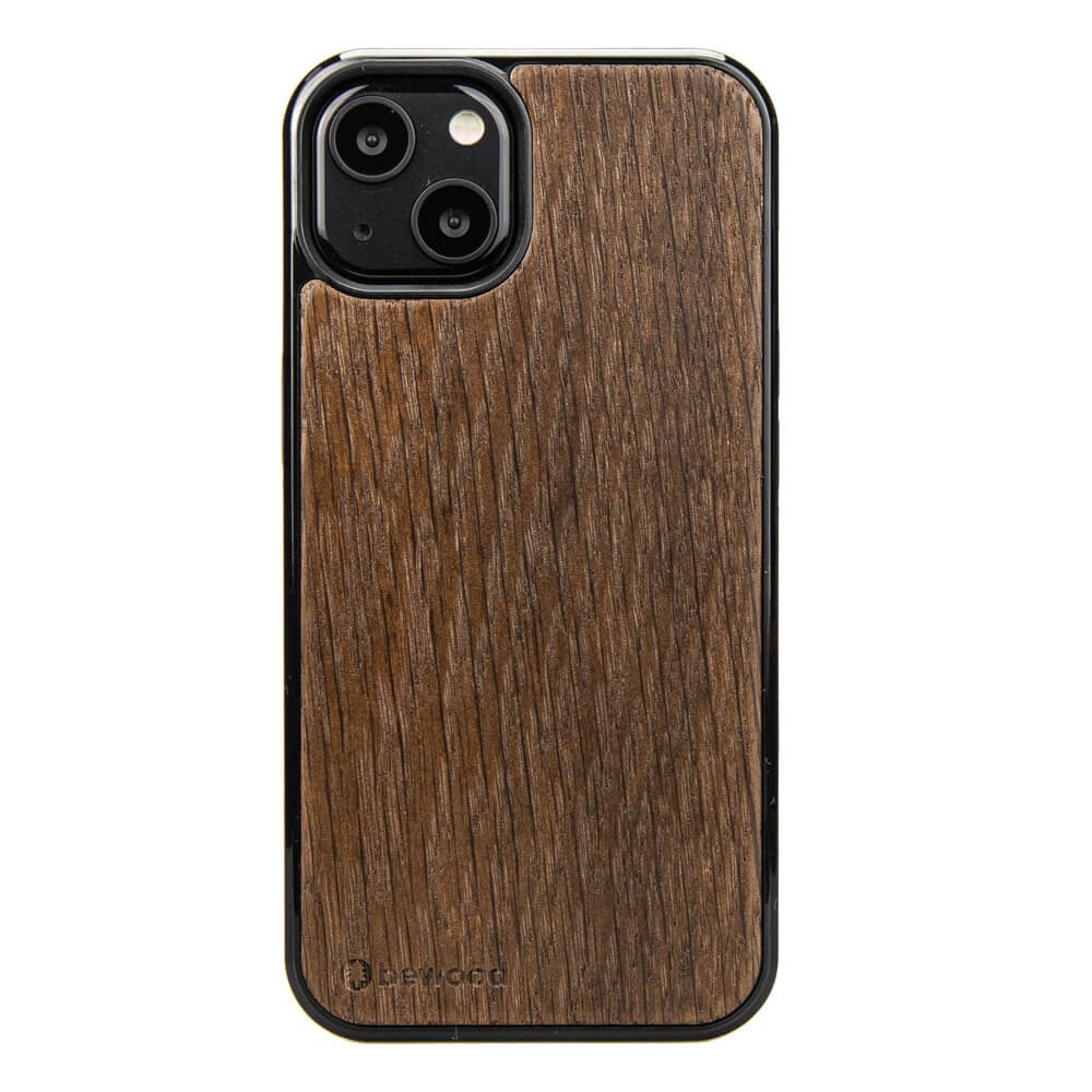 Apple iPhone 13 Smoked Oak Wood Case