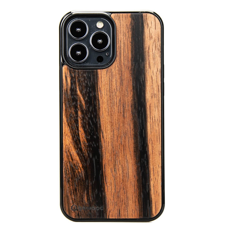 Apple iPhone 13 Pro Max Ebony Wood Case
